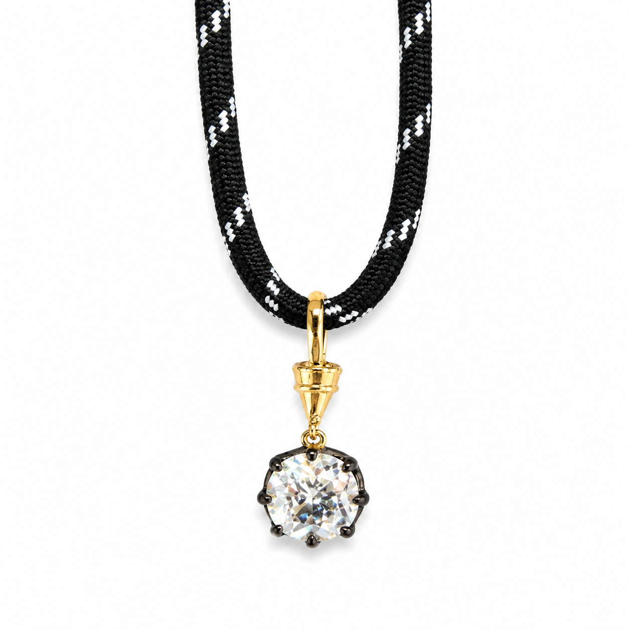 Cushion Cord Necklace