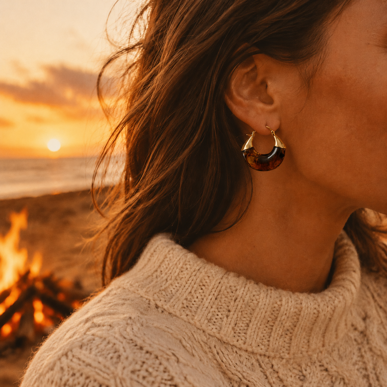 Valentina Tortoise Hoops
