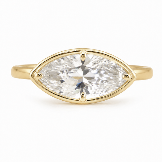 Marquise Pinky Ring