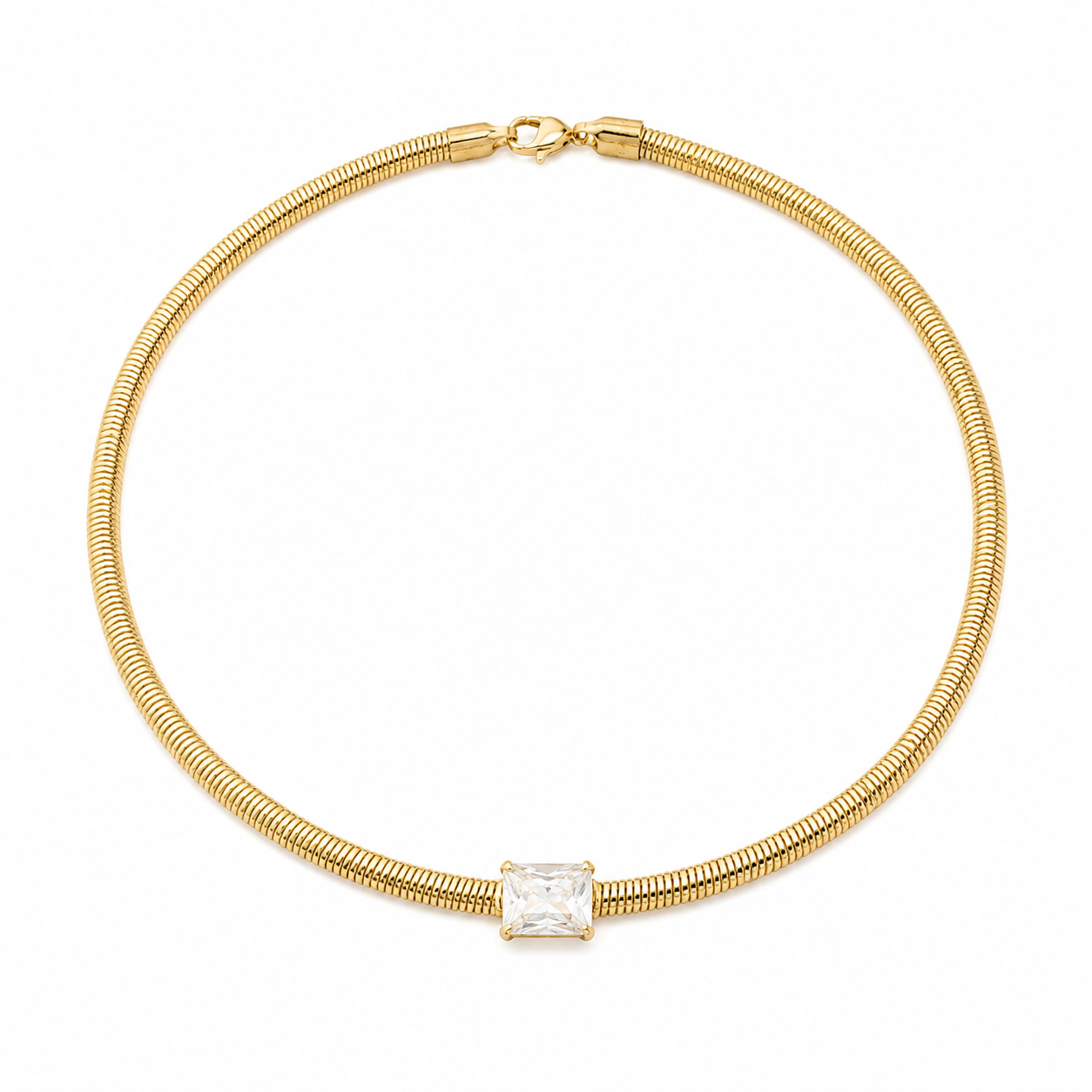 Lumi Square Collar Necklace