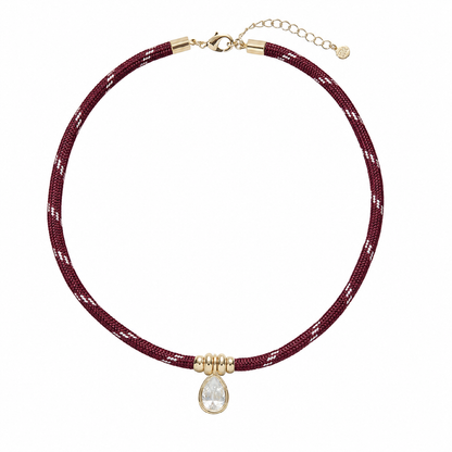 Merlot Capri Drop Necklace