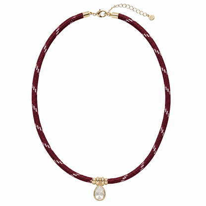 Merlot Capri Drop Necklace