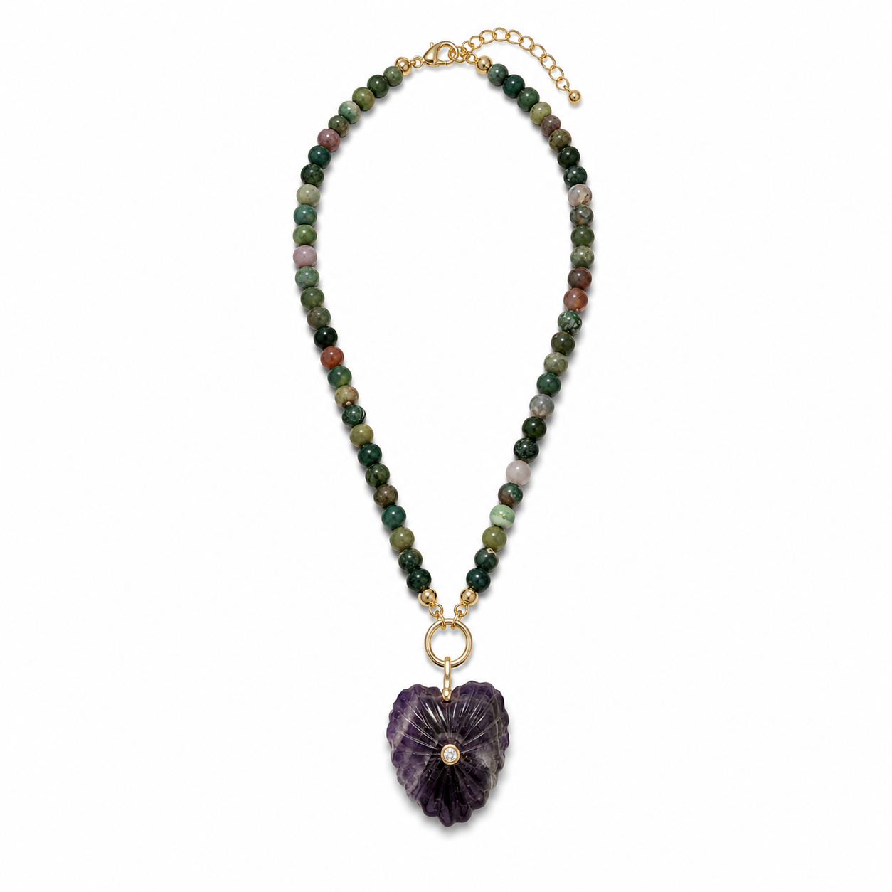Amethyst Bloom Necklace