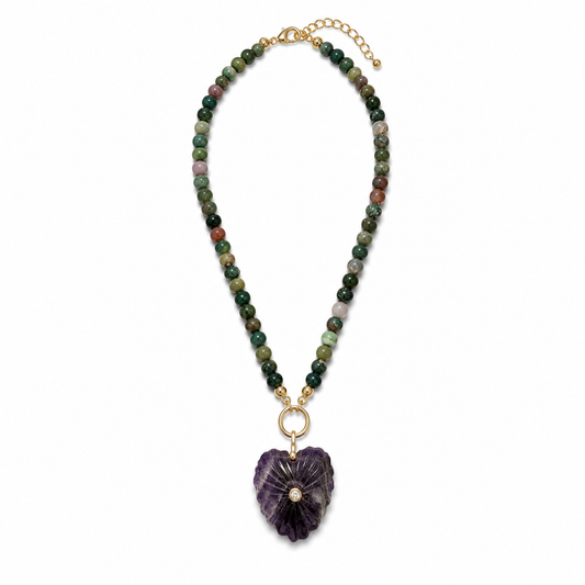 Amethyst Bloom Necklace