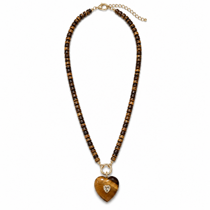 Tiger Heart Necklace