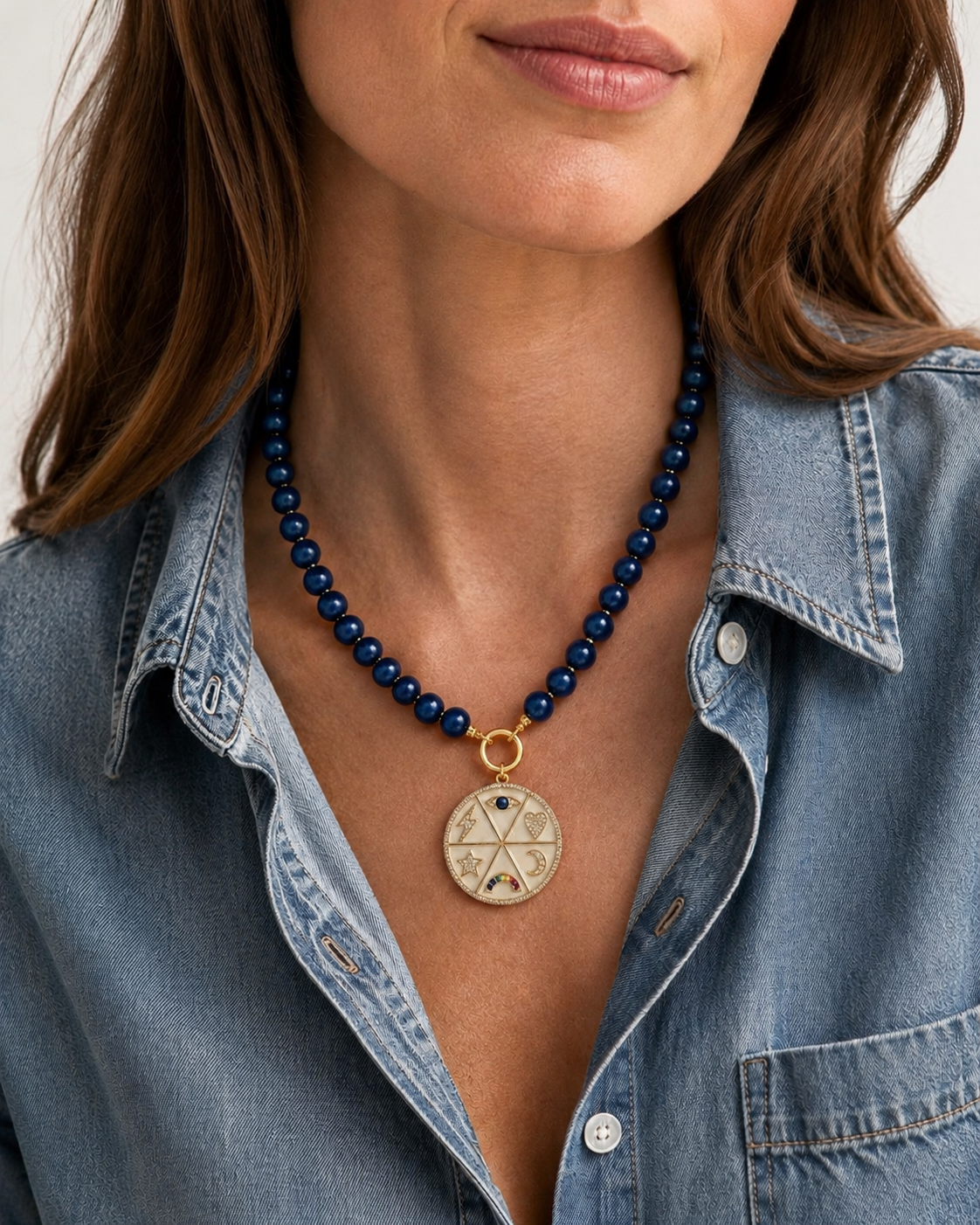 Celeste Charm Necklace