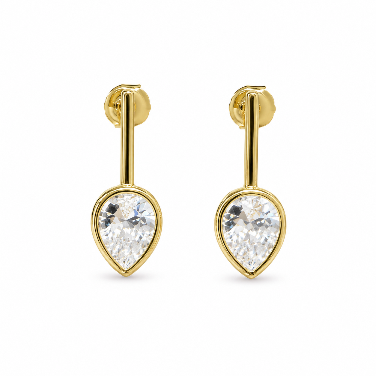 Celeste Pear Drop Earrings
