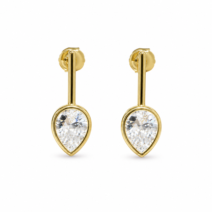 Celeste Pear Drop Earrings