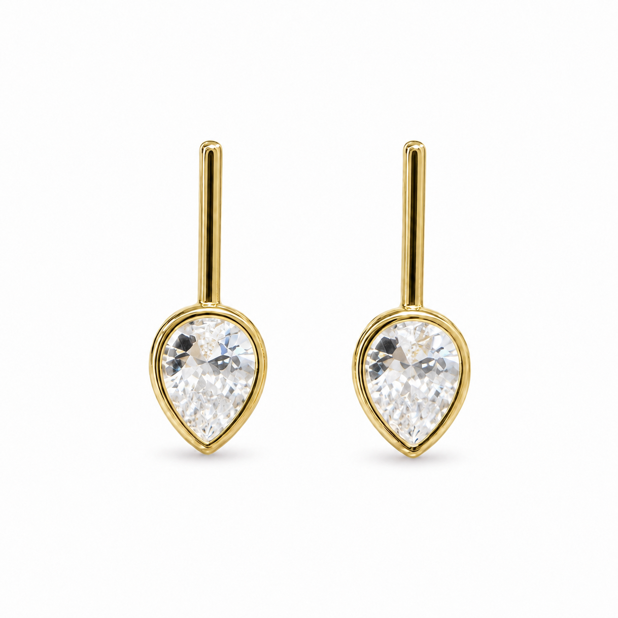 Celeste Pear Drop Earrings