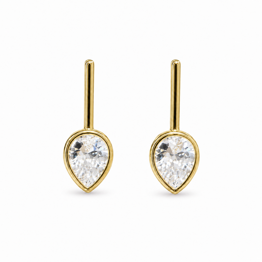 Celeste Pear Drop Earrings