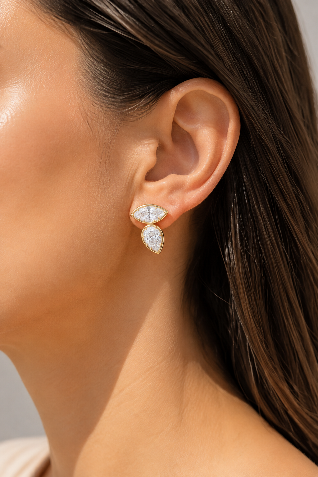 Marquise Muse Drop Earrings