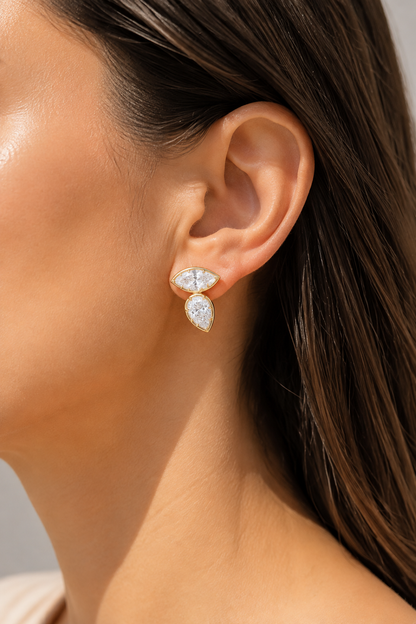 Marquise Muse Drop Earrings