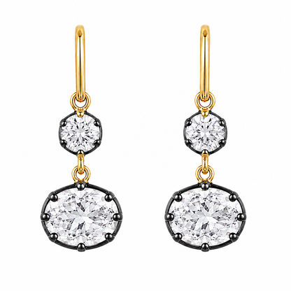 Hampton Crystal Drop Earrings