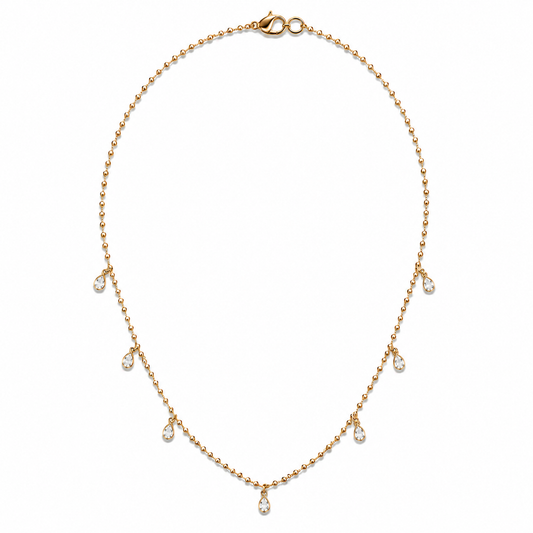 Celeste Pear Drop Necklace