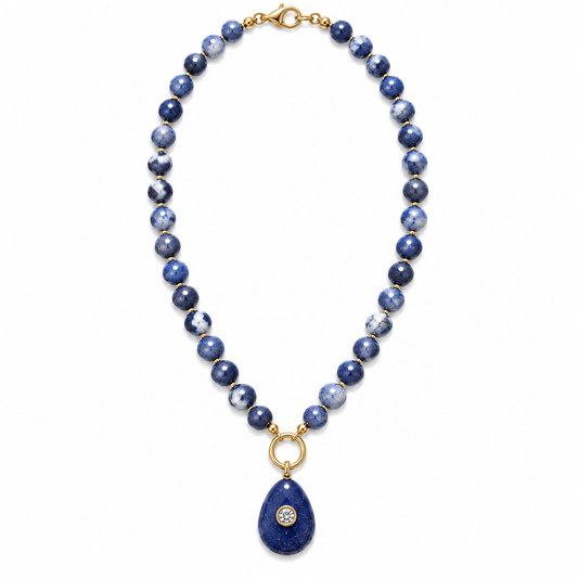 Sloane Lapis Necklace