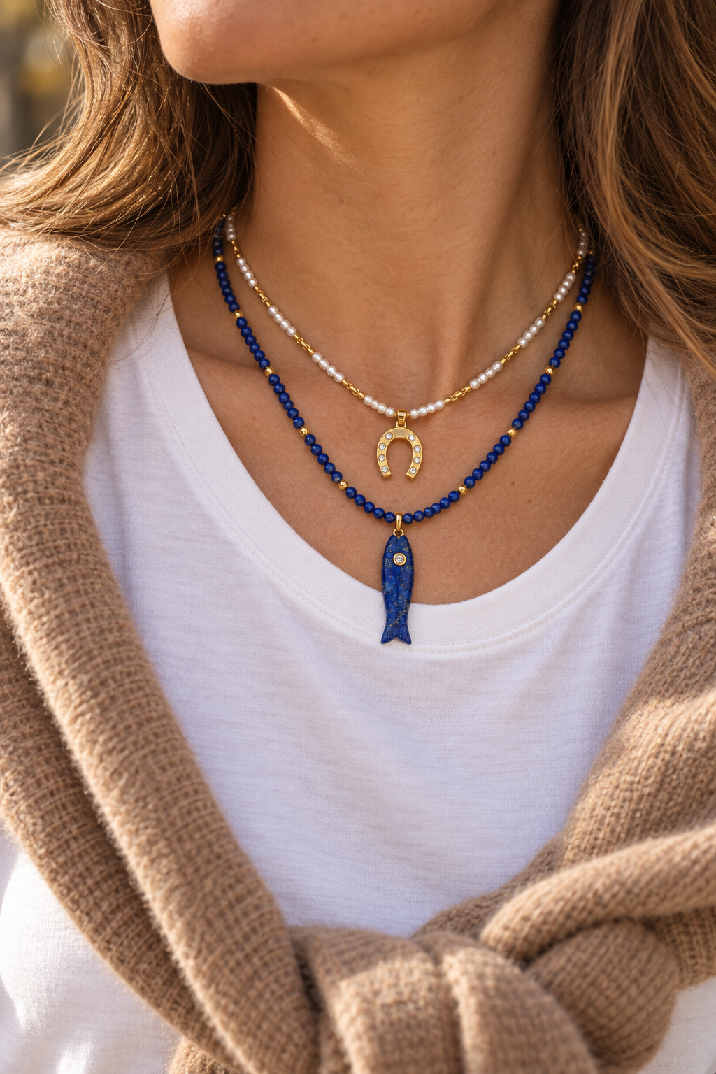 Harbor Fish Necklace