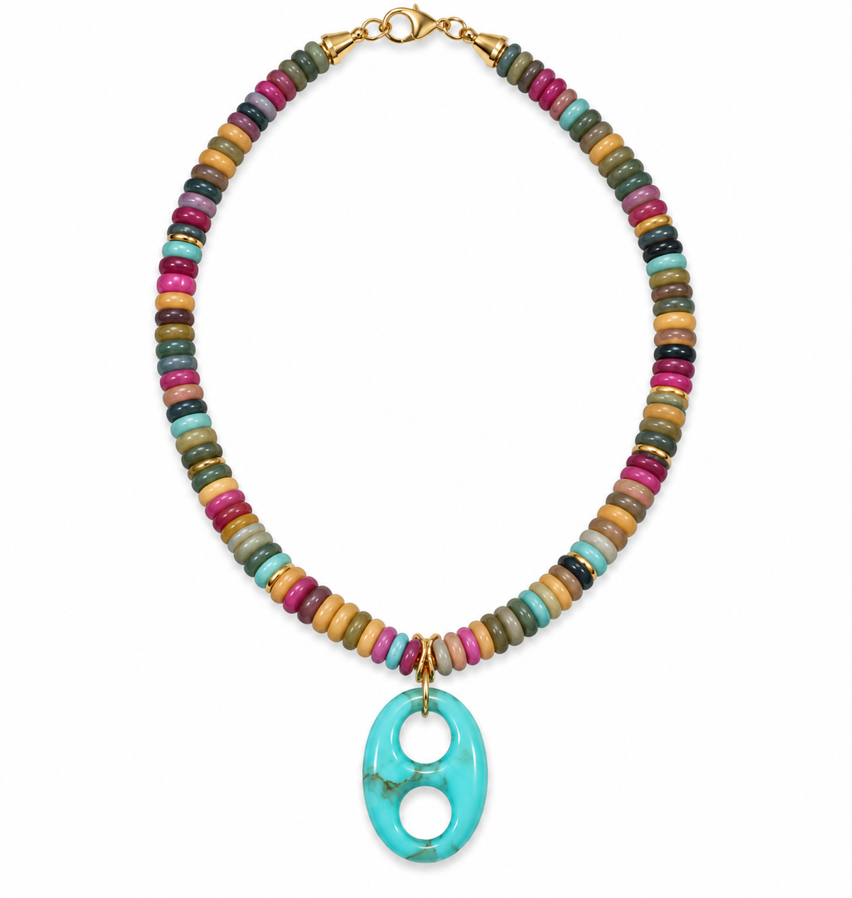Nomad Turquoise Necklace