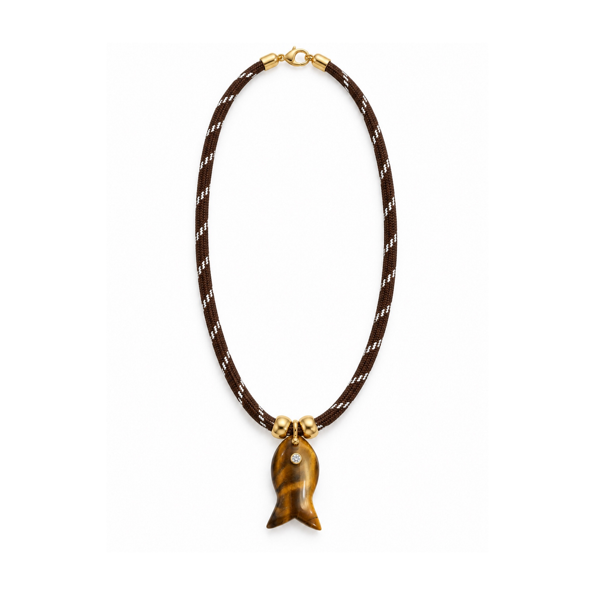 Marina Fish Cord Necklace