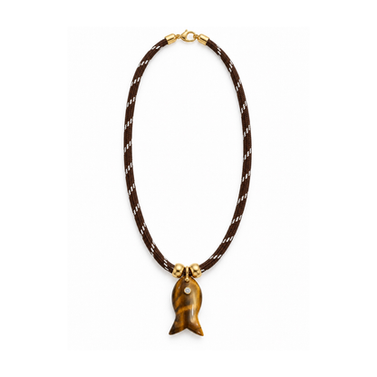 Marina Fish Cord Necklace