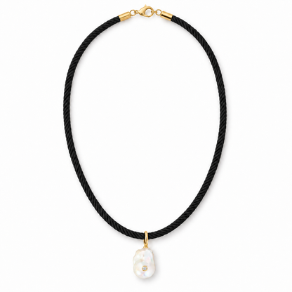 Luna Pear Cord Necklace