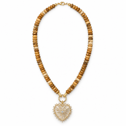 Solara Heart Necklace