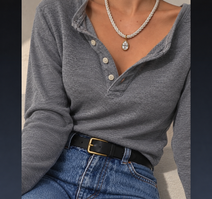 Twisted Tide Drop Necklace
