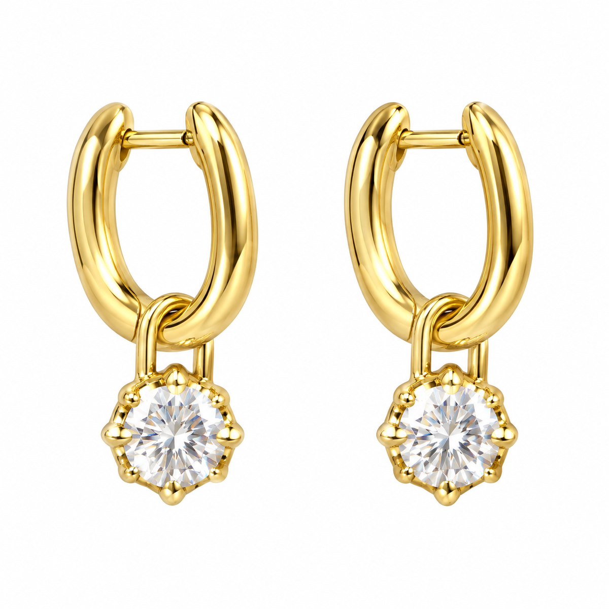 Celeste Drop Hoops