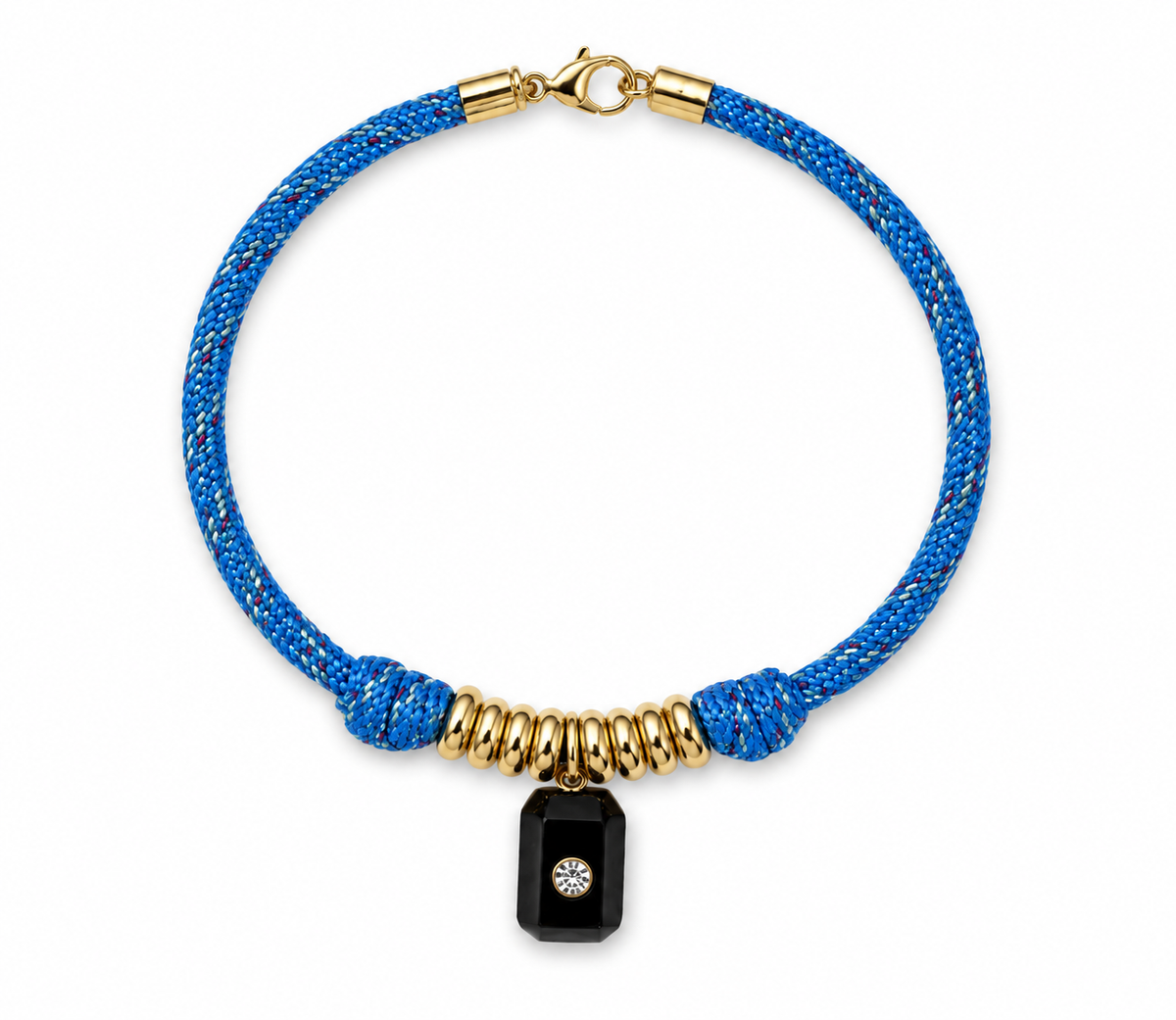 Harbor Blue Drift Charm Anklet