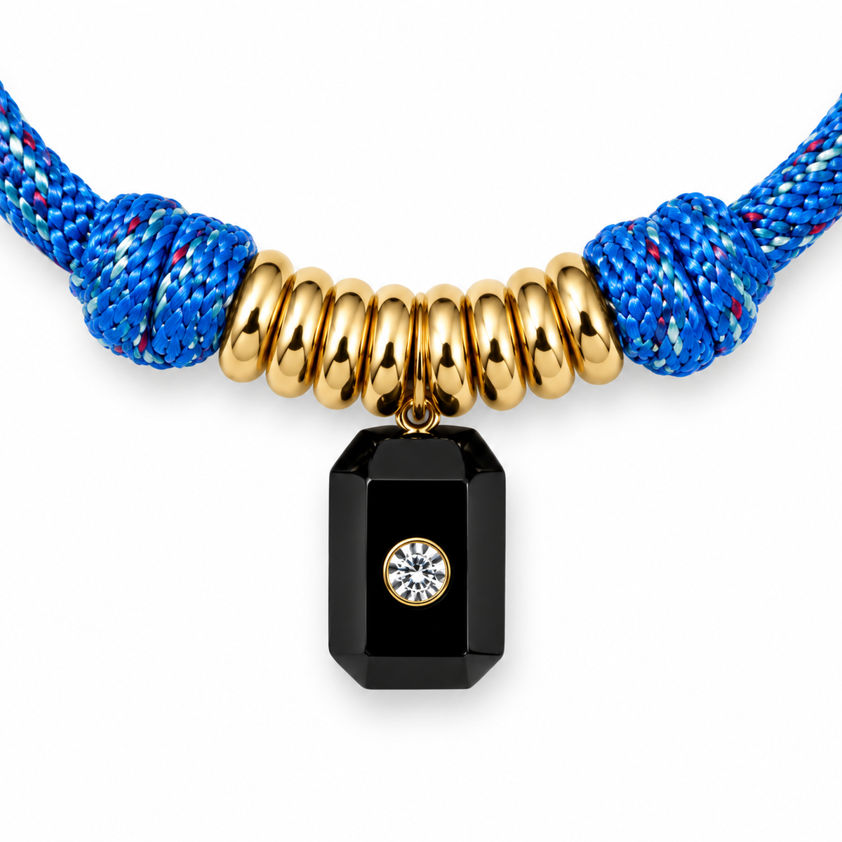 Harbor Blue Drift Charm Anklet
