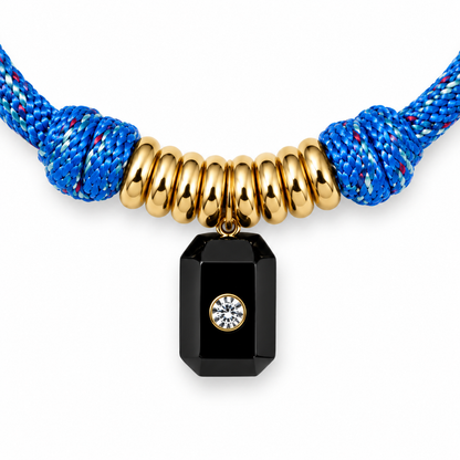Harbor Blue Drift Charm Anklet