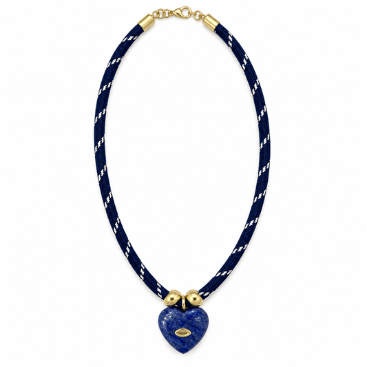 Harbor Heart Cord Necklace