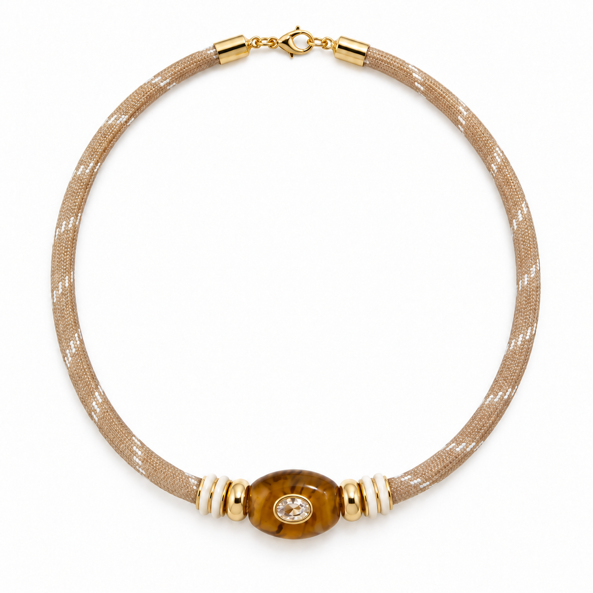 Sahara Glow Cord Necklace