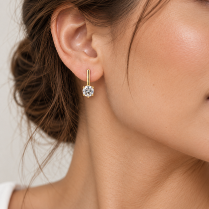 Lumi Diamond Drop Earrings