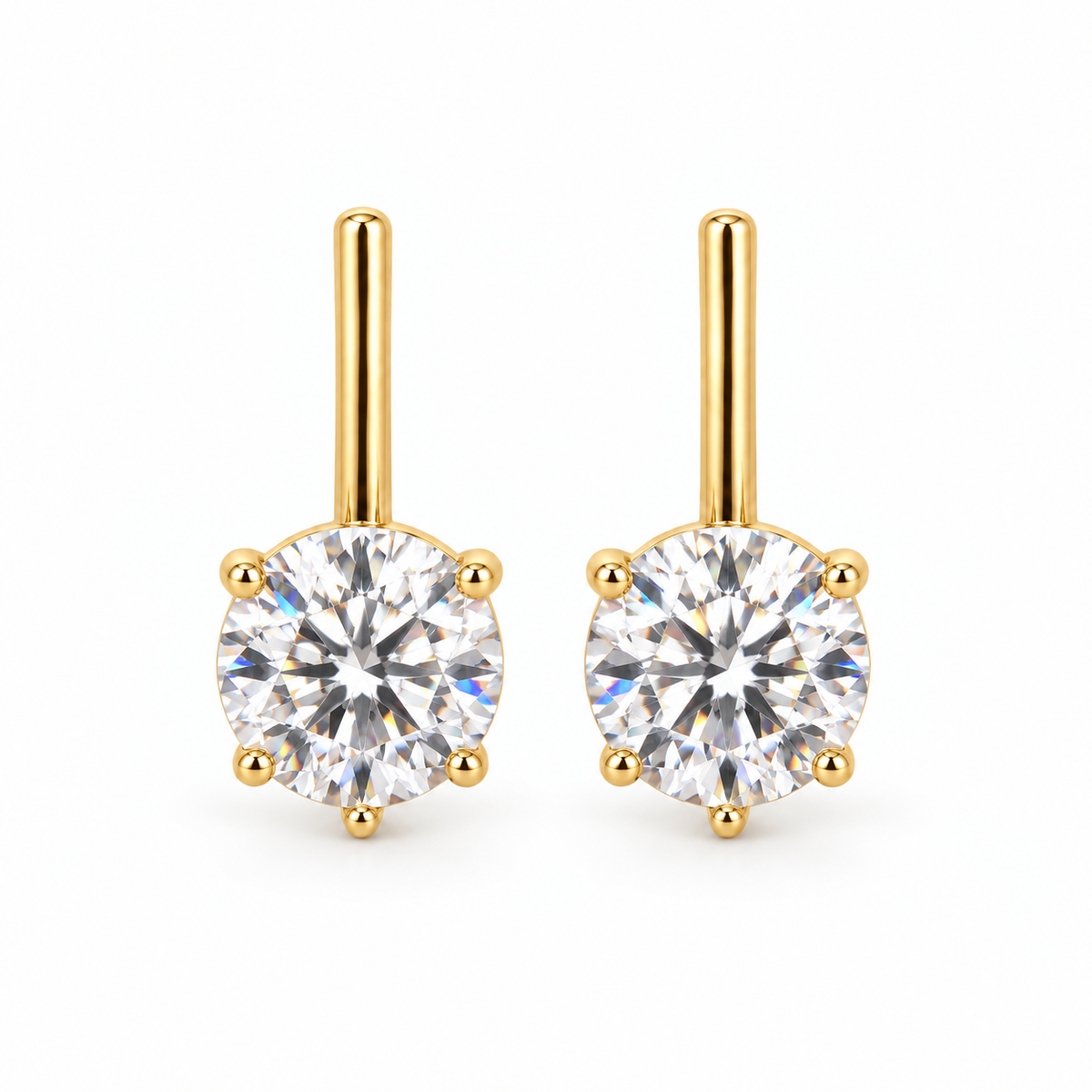 Lumi Diamond Drop Earrings