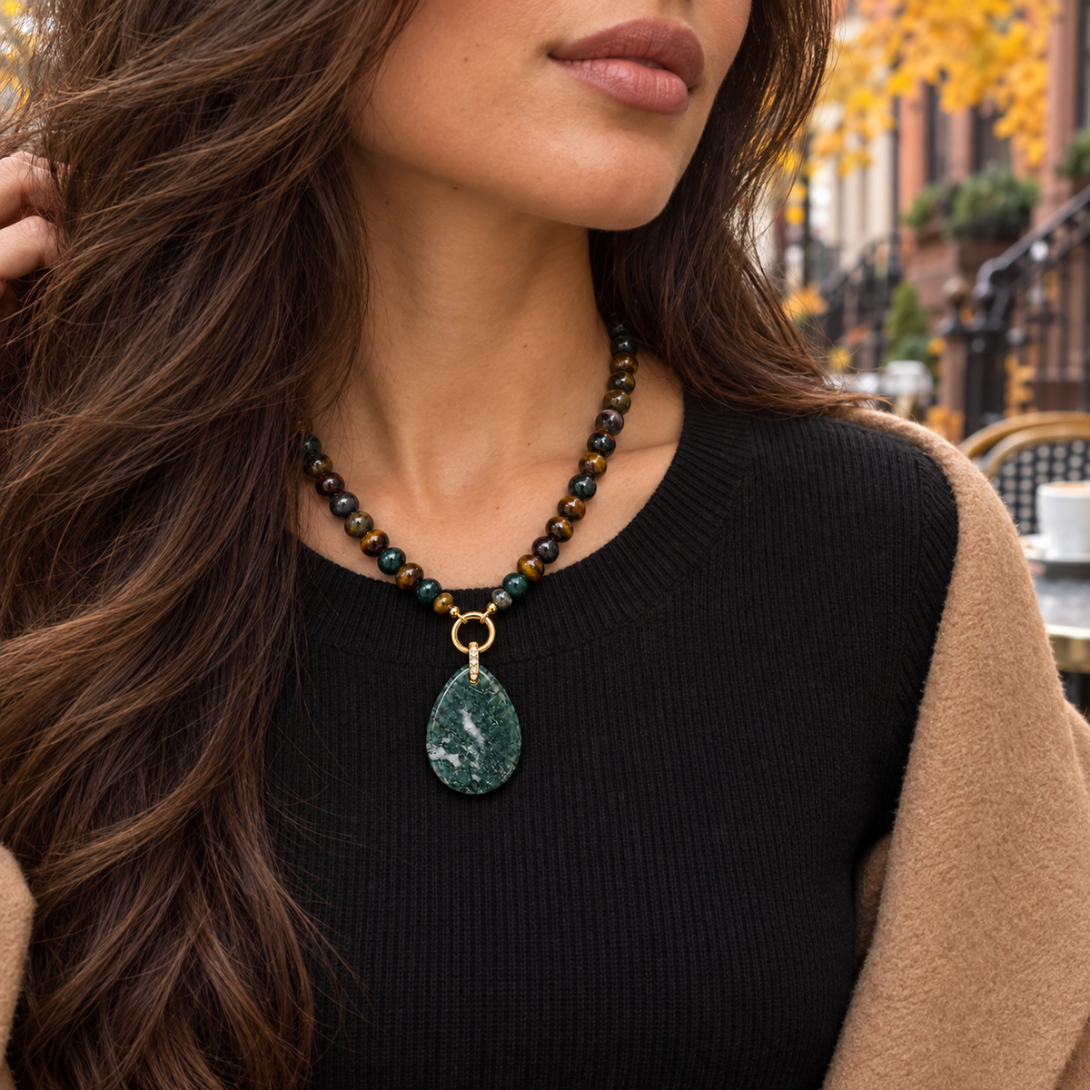 Arden Moss Necklace