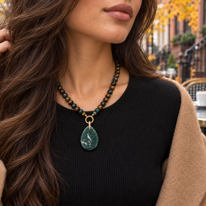 Arden Moss Necklace