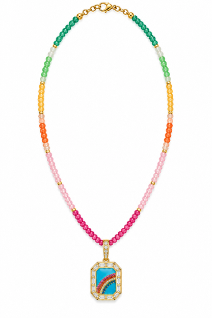 Rainbow Row Necklace