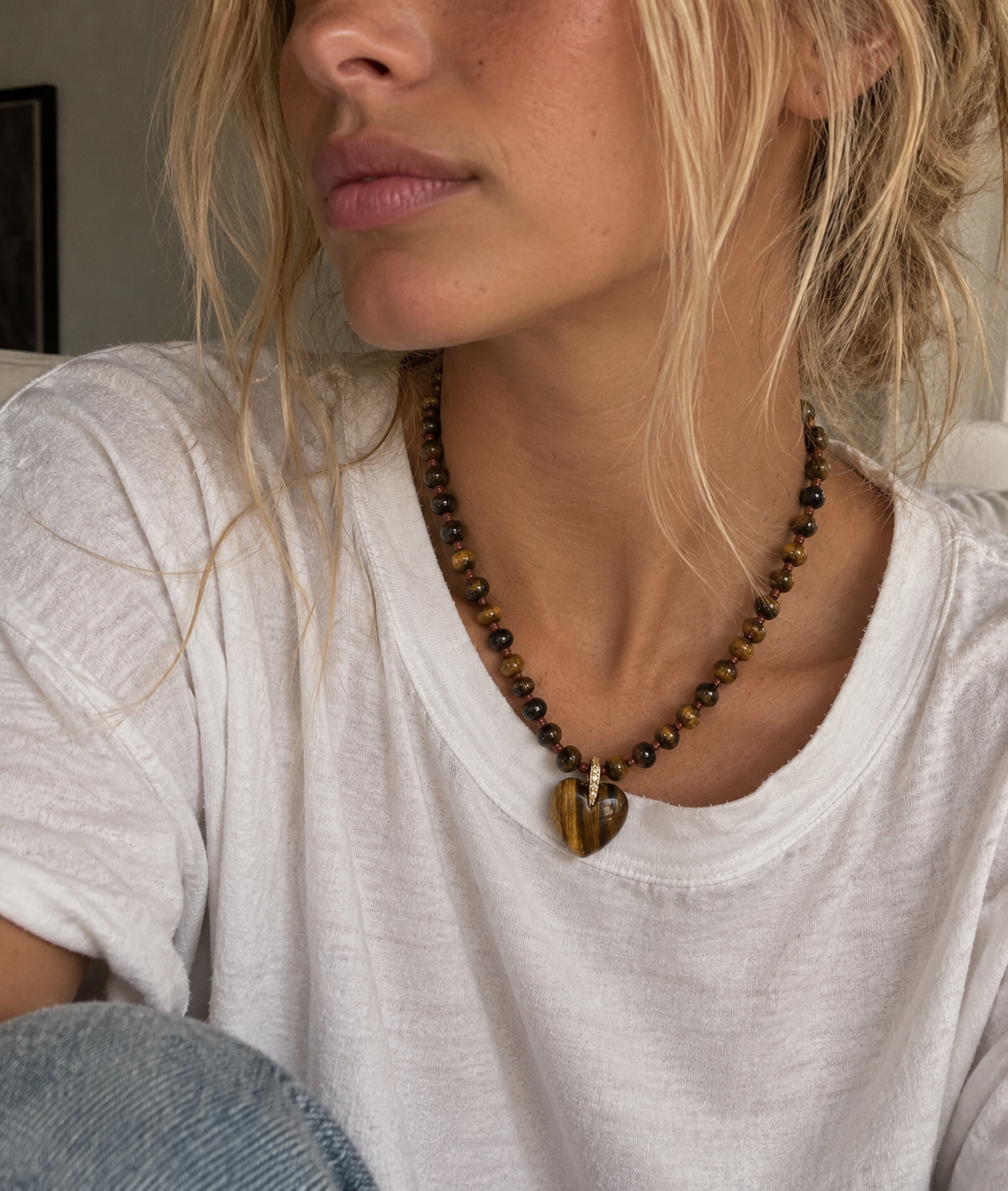 Rowan Heart Necklace