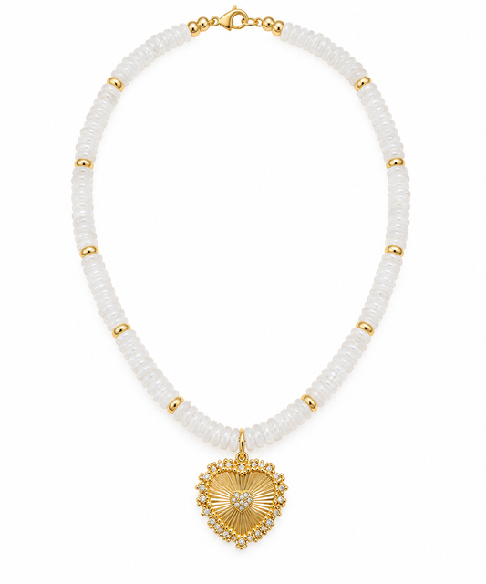 Amara Heart Necklac