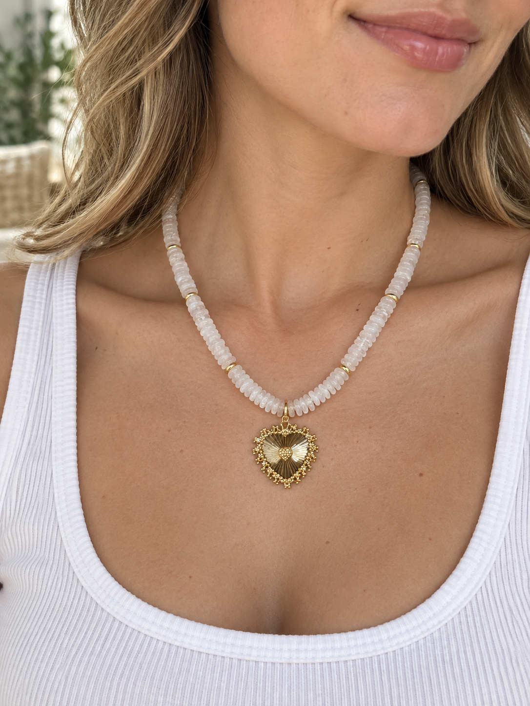 Amara Heart Necklac