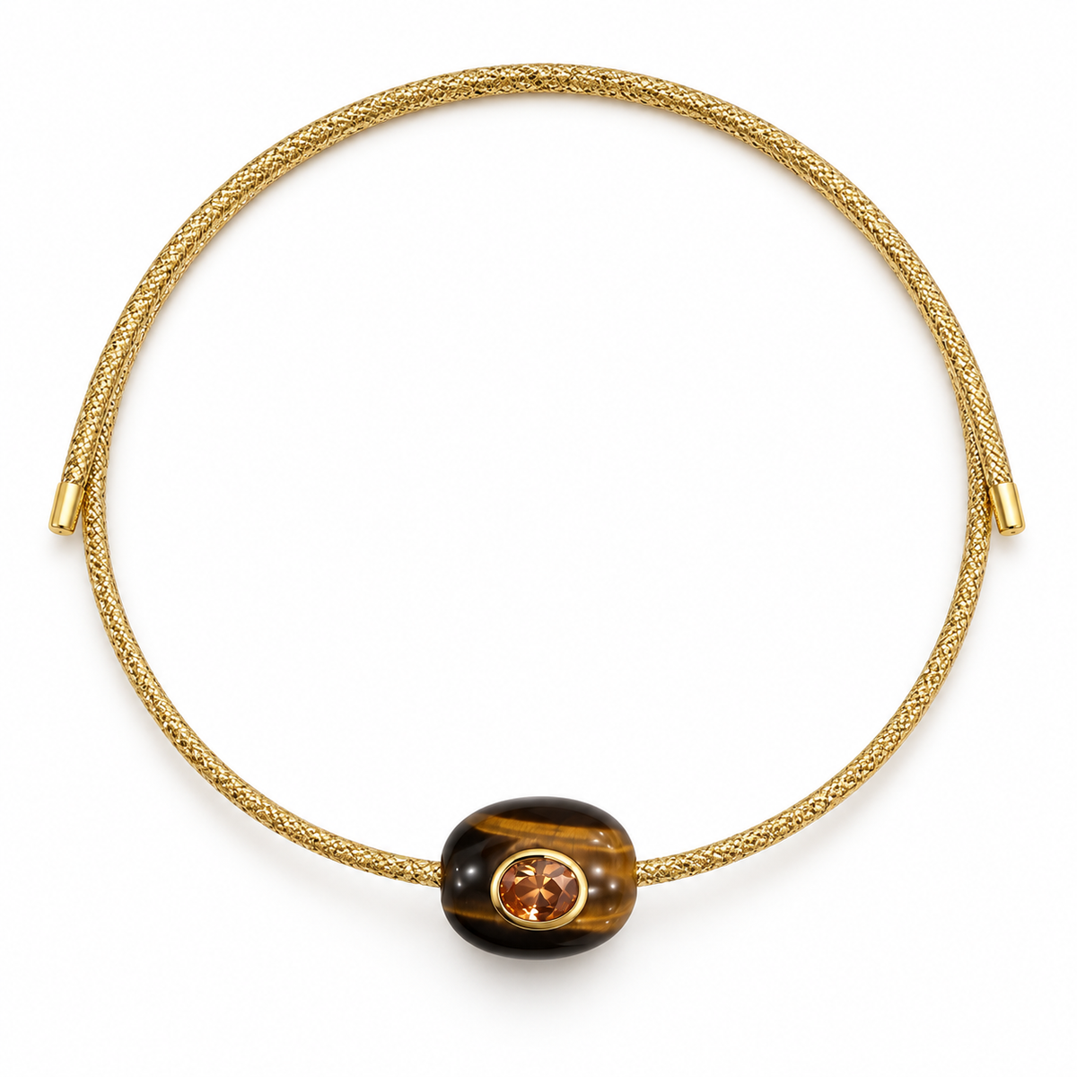 Gold Solara Magnetic Cord Necklace