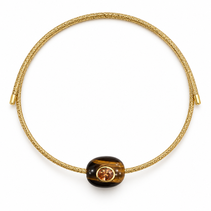Gold Solara Magnetic Cord Necklace