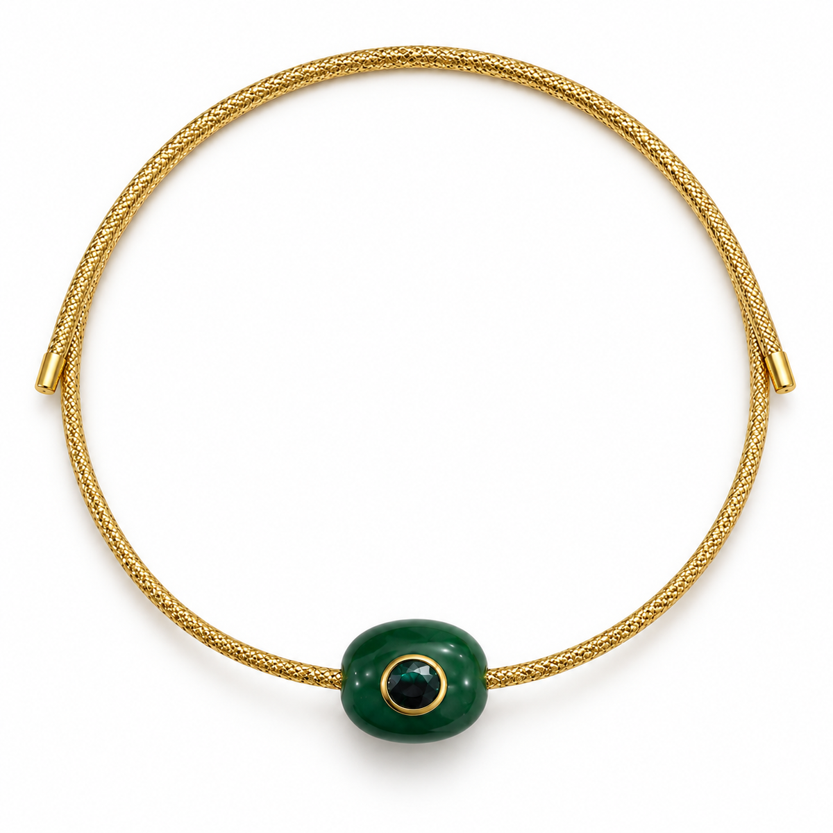Gold Solara Magnetic Cord Necklace