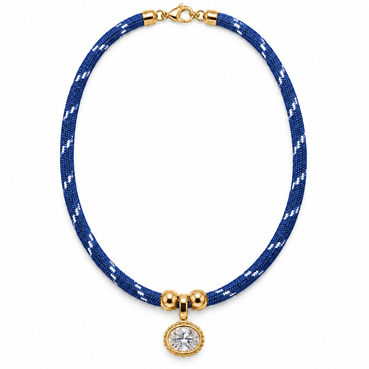 Oval Cord Necklace
