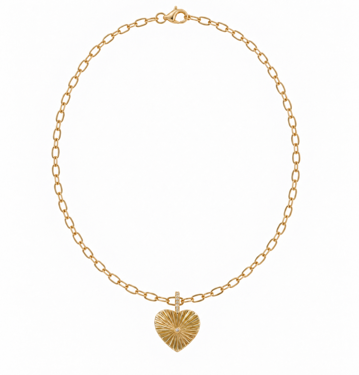 The Soleil Heart Pendant
