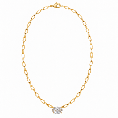 The Horizon Oval pendant
