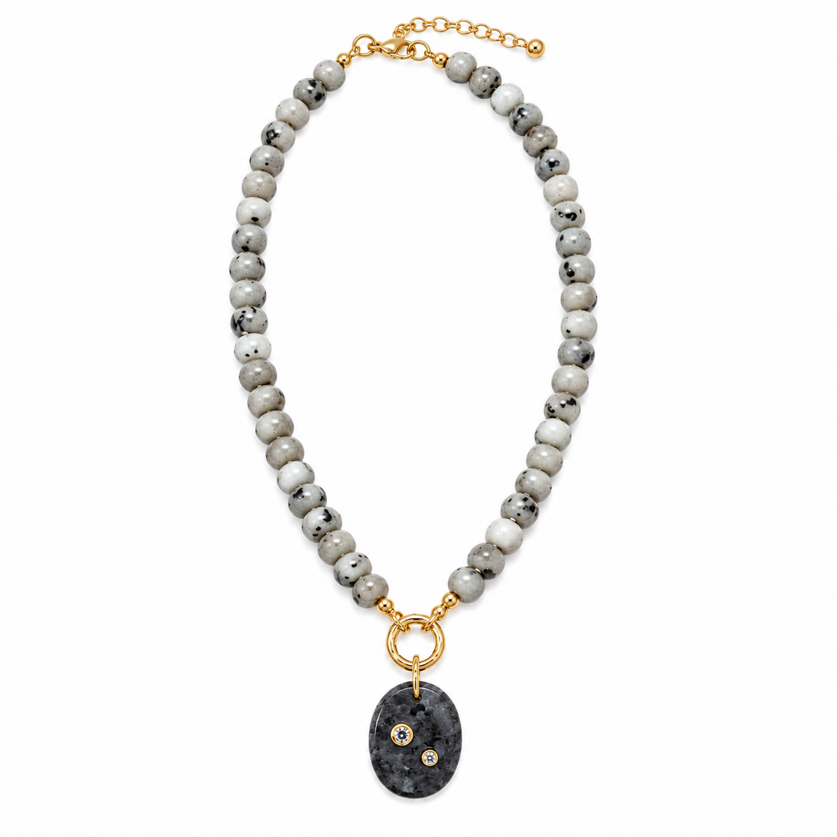 Harbor Moon Charm Necklace