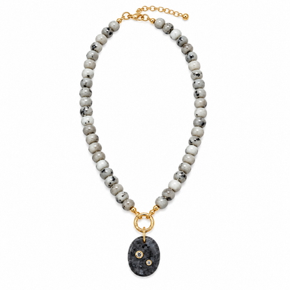 Harbor Moon Charm Necklace