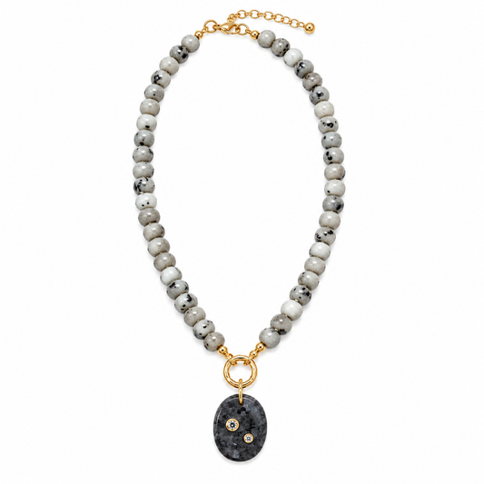 Harbor Moon Charm Necklace