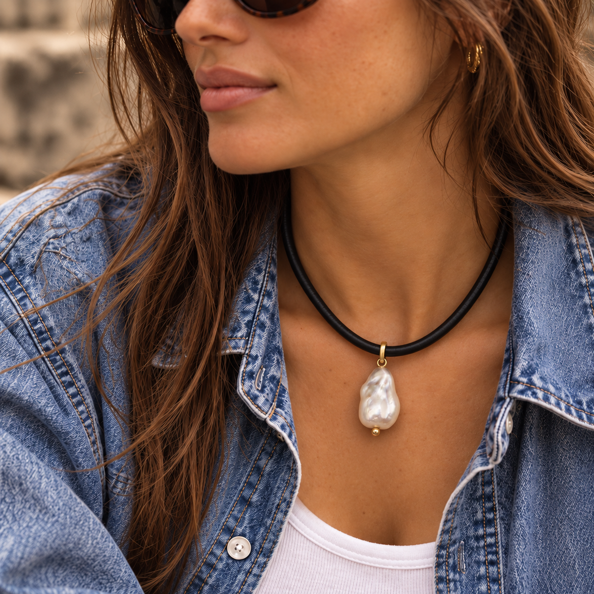 Paloma Pearl Necklace